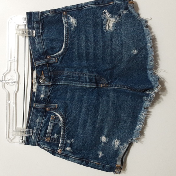 We The Free High Waist Button Fly Denim Short - Picture 2 of 8
